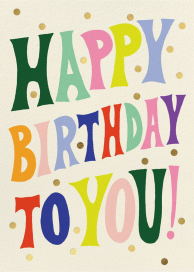 Groovy Birthday - Birthday Card by Rifle Paper Co.