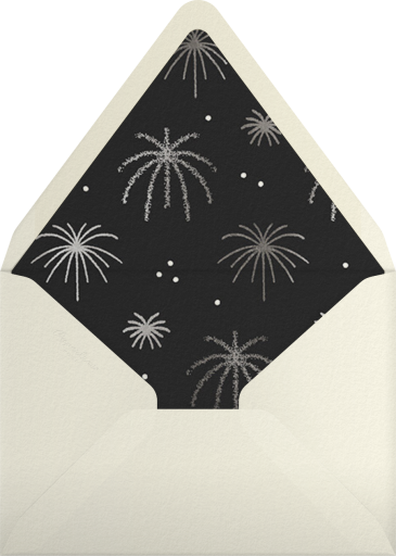 Foil Fireworks - Paperless Post Envelope