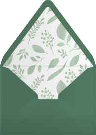 Bridal Sprigs - Paperless Post Envelope