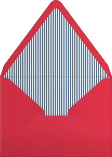 Thin Line (Custom Magic Art) - Paperless Post Envelope