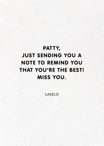 I Spy - Greeting Card by Party of One - Back