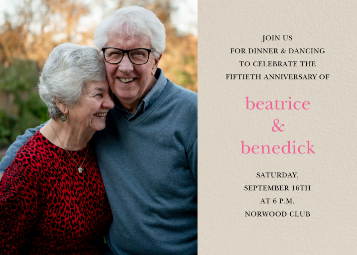 Photo Spread - Anniversary Invitation by Paperless Post