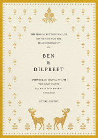 Aashna - Indian Wedding Invitation by Anita Dongre