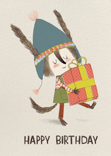 Birthday Vole (Kate Hindley) by Red Cap Cards