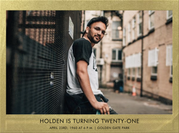 Snapshot Metallic (Single Sided) - Horizontal - Birthday Invitation by Paperless Post