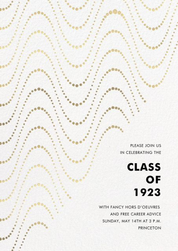 Let's Groove - Graduation Party Invitation by kate spade new york