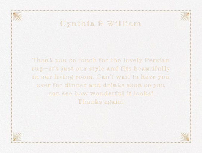 Commerce Street (Thank You) by Crane & Co.