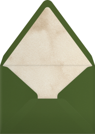 Shrimp Cocktail Party Invitation Envelope