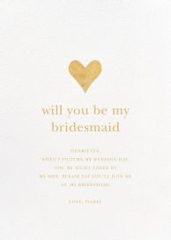 Bridesmaid cards on sale