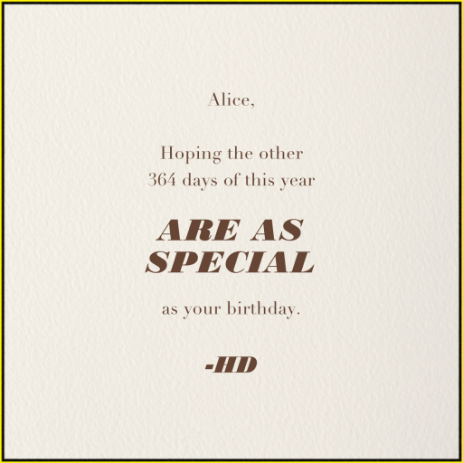 Stag Happy Birthday - Greeting Card by Paperless Post - Back