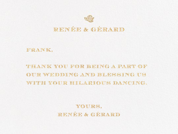 Daphne (Thank You) - Stationery by Crane & Co.