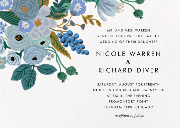 Autumn Knoll - Wedding Invitation by Rifle Paper Co.