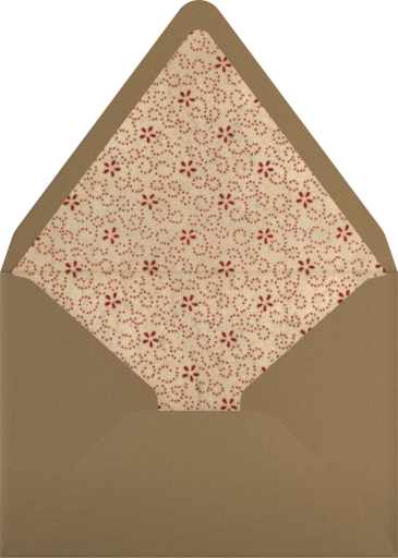Shirley Poppies - John Derian Envelope