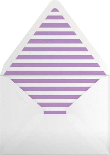 Zebra Stripes - Paperless Post Envelope