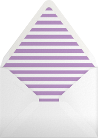 Zebra Stripes - Paperless Post Envelope