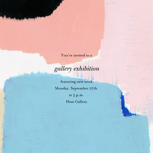 Wide Strokes - Business Event Invitation by Ashley G