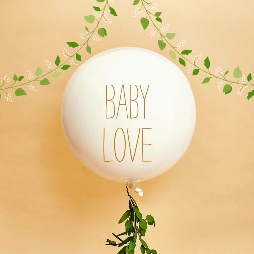 Baby Balloon Send online instantly Free tracking