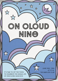 In the Clouds - Bridal Shower Invitation by Paperless Post