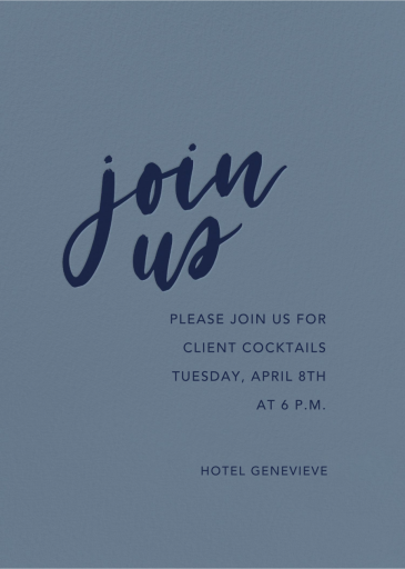 See You There - Cocktail Party Invitation by Sugar Paper