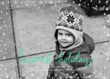 Holiday Wink by Linda and Harriett