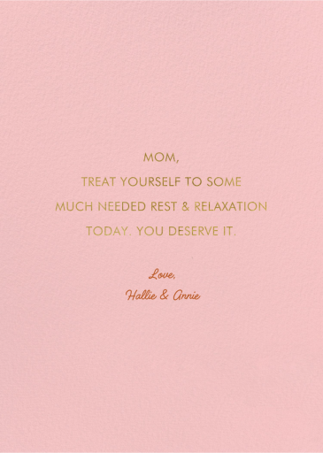 Eau de Mom by Carolyn Suzuki Studio - Back