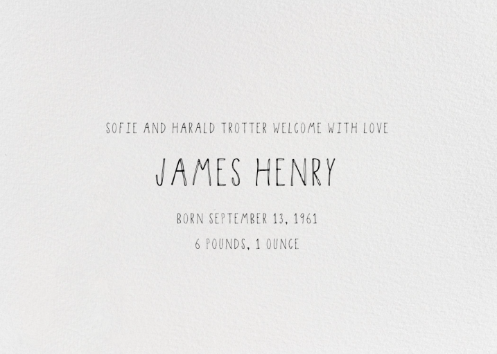 Double Hand Drawn Bordered by Linda and Harriett - Back