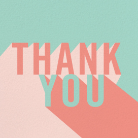 Featured Thanks by Paperless Post