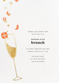 Citrus Fizz - Brunch Invitation by Paperless Post