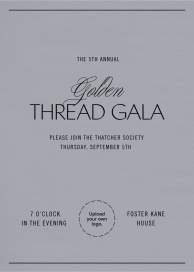 Lissome Line - Gala Invitation by Paperless Post