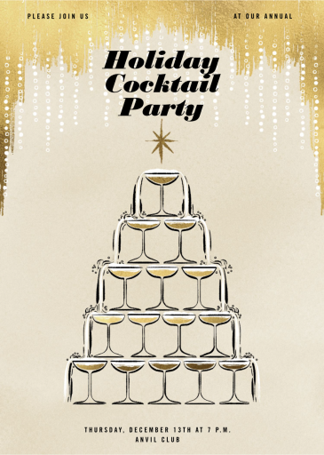 Star Champ - Christmas Party Invitation by Paperless Post