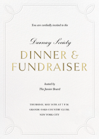 Embossed Border by Paperless Post