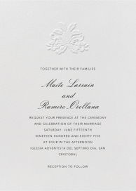 Leaf Lace II by Oscar de la Renta