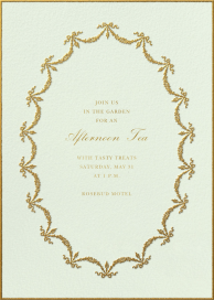 Ruban d’Or - Spring Party Invitation by Ladurée