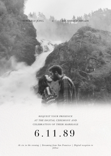 Dissolve Fade (Photo) by Paperless Post