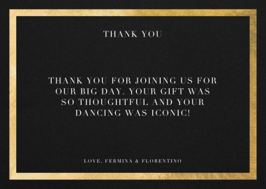 Editorial II (Stationery) - Thank You Card by Paperless Post