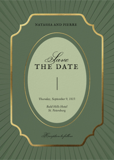 Heritage Frame - Save the Date by Paperless Post