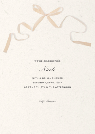 Pink Tie Affair - Bridal Shower Invitation by Paperless Post