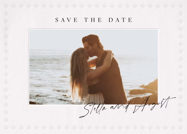 With Much Love - Save the Date by Paperless Post