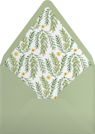 Sweet Flowers - Paperless Post Envelope