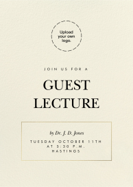 Levant - Seminar Invitation by Paperless Post