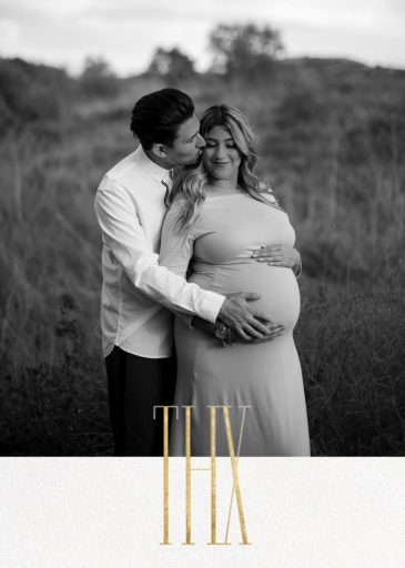 Giant Thx (Photo) - Stationery by Paperless Post