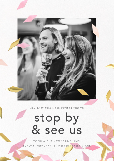 Flutter Photo - Business Event Invitation by CONFETTISYSTEM