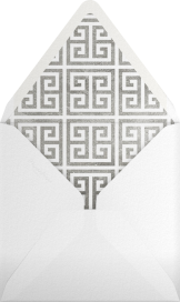 Greek Key Holiday - Jonathan Adler Envelope
