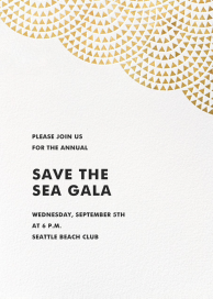 Savoy (Square) - Formal Ball Invitation by Paperless Post