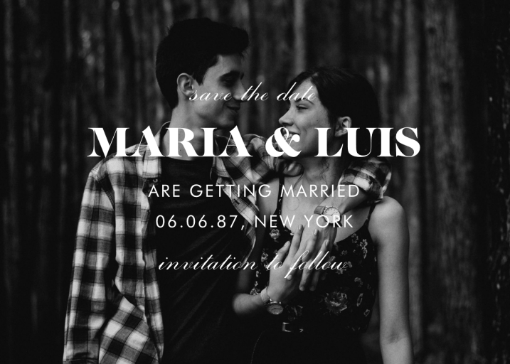 The Occasion (Photo Save the Date) by Paperless Post