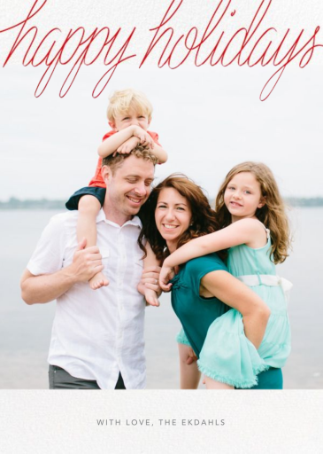 Handwritten - Christmas Card by Paperless Post