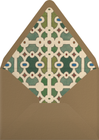 Baroque Maze - John Derian Envelope
