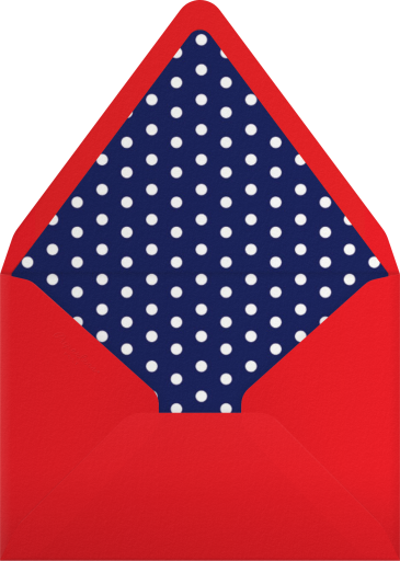 Stars-Spangled Banner - Paperless Post Envelope
