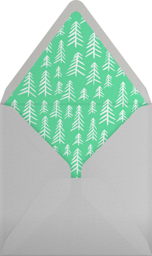 Cursive Holidays - Linda and Harriett Envelope