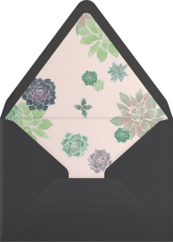 Echeveria - Paperless Post Envelope
